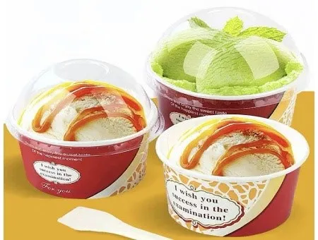 Paper cup in the ice cream shop 1 Paper cup in the ice cream shop 1