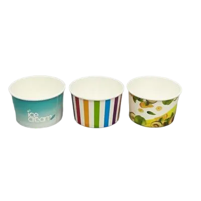 custom logo ice cream cups