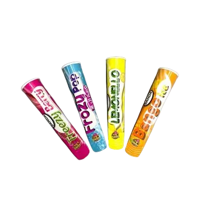 Calippo tube with Aluminum Foil lid
