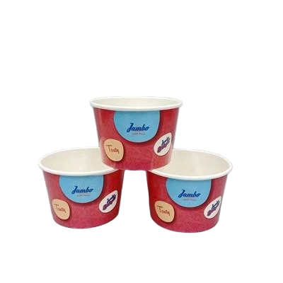 4oz Custom Print Ice Cream Paper Cups