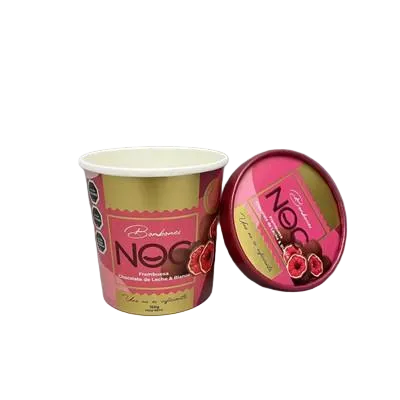 UV Print Shiny 12oz Ice Cream Paper Cup