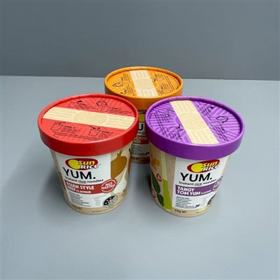 Noodle Paper Cup with Lid